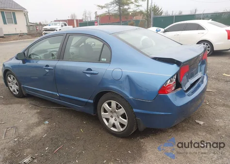 2007 Honda Civic Lx from USA, damaged, VIN 2HGFA16527H512768